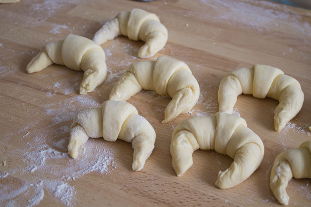 Croissant shape